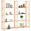 Förvaringshylla 5 hyllplan 170x38x170 massiv furu 500 kg vidaXL – miniatyr 2