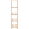 Förvaringshylla 5 hyllplan 80x38x170 cm massiv furu 250 kg vidaXL – miniatyr 4