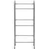 Förvaringshylla för 3 backar silver stål vidaXL 50 x 33 x 116 cm – miniatyr 3
