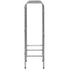 Förvaringshylla för 6 backar silver stål vidaXL 96 x 33 x 116 cm – miniatyr 4