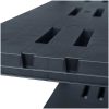 Förvaringshyllor 2 st svart 220 kg plast vidaXL 90 x 40 x 138 cm – miniatyr 6