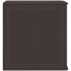 Förvaringslåda för trädgård brun 55x53x57 cm PP vidaXL 55 x 52.5 x 57 cm – miniatyr 7