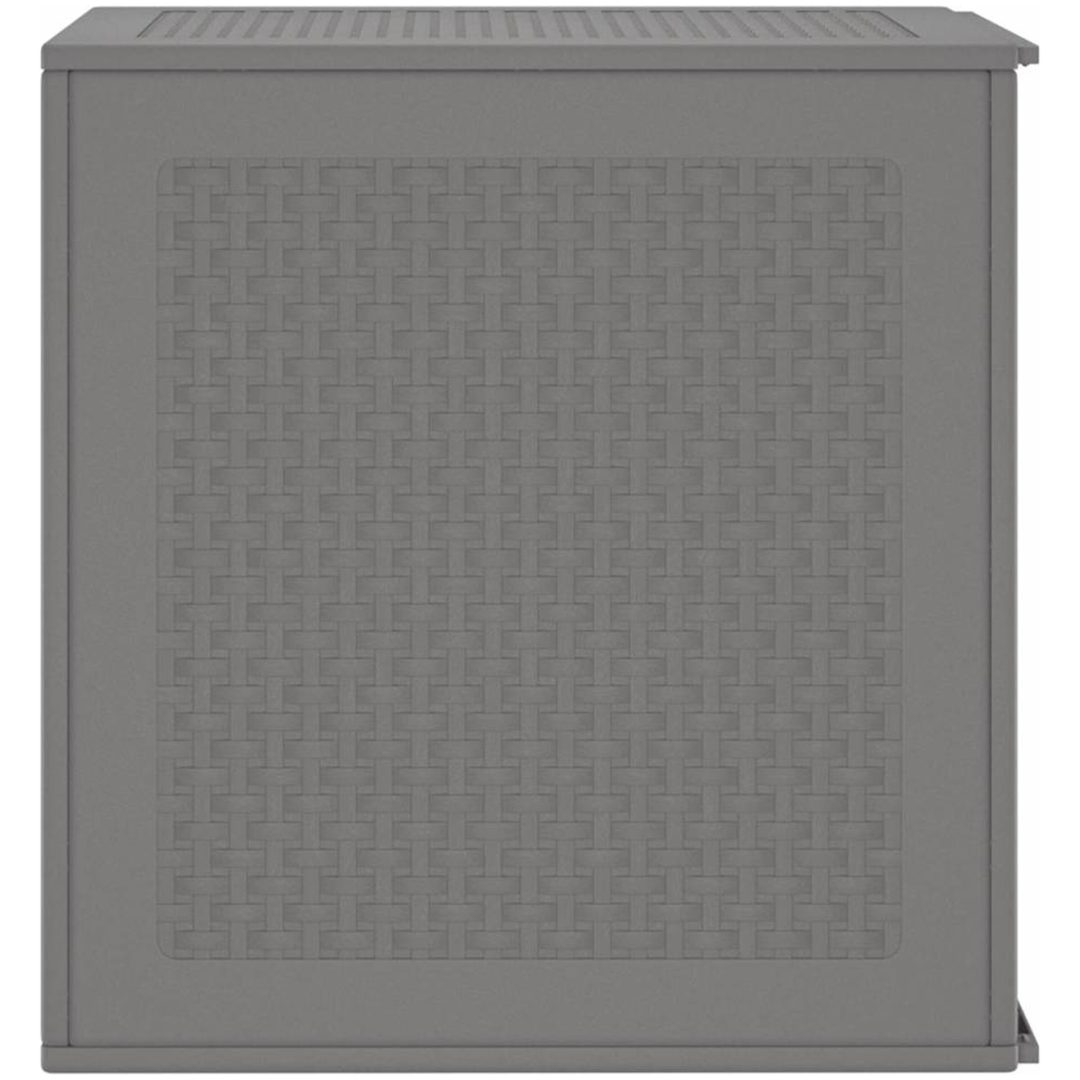 Förvaringslåda för trädgård ljusgrå 55x53x57 cm PP vidaXL 55 x 52.5 x 57 cm – bild 7