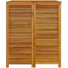 Förvaringslåda för trädgård massivt akaciaträ vidaXL 70 x 87 x 104 cm – miniatyr 5