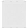 Förvaringslåda för trädgård vit 55x53x57 cm PP vidaXL 55 x 52.5 x 57 cm – miniatyr 6