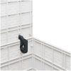 Förvaringslåda för trädgård vit 55x53x57 cm PP vidaXL 55 x 52.5 x 57 cm – miniatyr 9