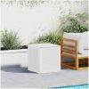 Förvaringslåda för trädgård vit 55x53x57 cm PP vidaXL 55 x 52.5 x 57 cm – miniatyr 1