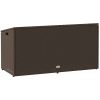 Förvaringslåda för trädgården brun konstrotting vidaXL 110 x 50 x 58 cm – miniatyr 6
