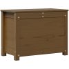 Förvaringslåda honungsbrun massiv furu vidaXL 60 x 32 x 45.5 cm – miniatyr 2