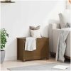 Förvaringslåda honungsbrun massiv furu vidaXL 60 x 32 x 45.5 cm – miniatyr 3