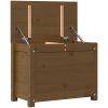 Förvaringslåda honungsbrun massiv furu vidaXL 60 x 32 x 45.5 cm – miniatyr 9
