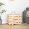 Förvaringslåda massiv furu vidaXL 58 x 40.5 x 42 cm – miniatyr 3