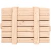 Förvaringslåda massiv furu vidaXL 58 x 40.5 x 42 cm – miniatyr 7