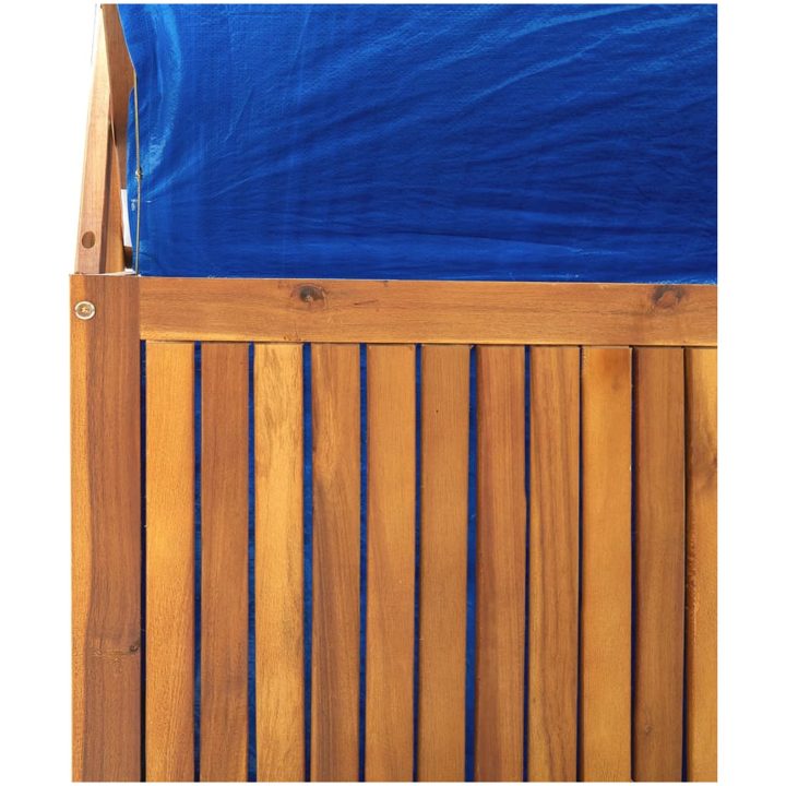 Förvaringslåda med spaljé 99x50x160 cm massivt akaciaträ vidaXL – bild 8