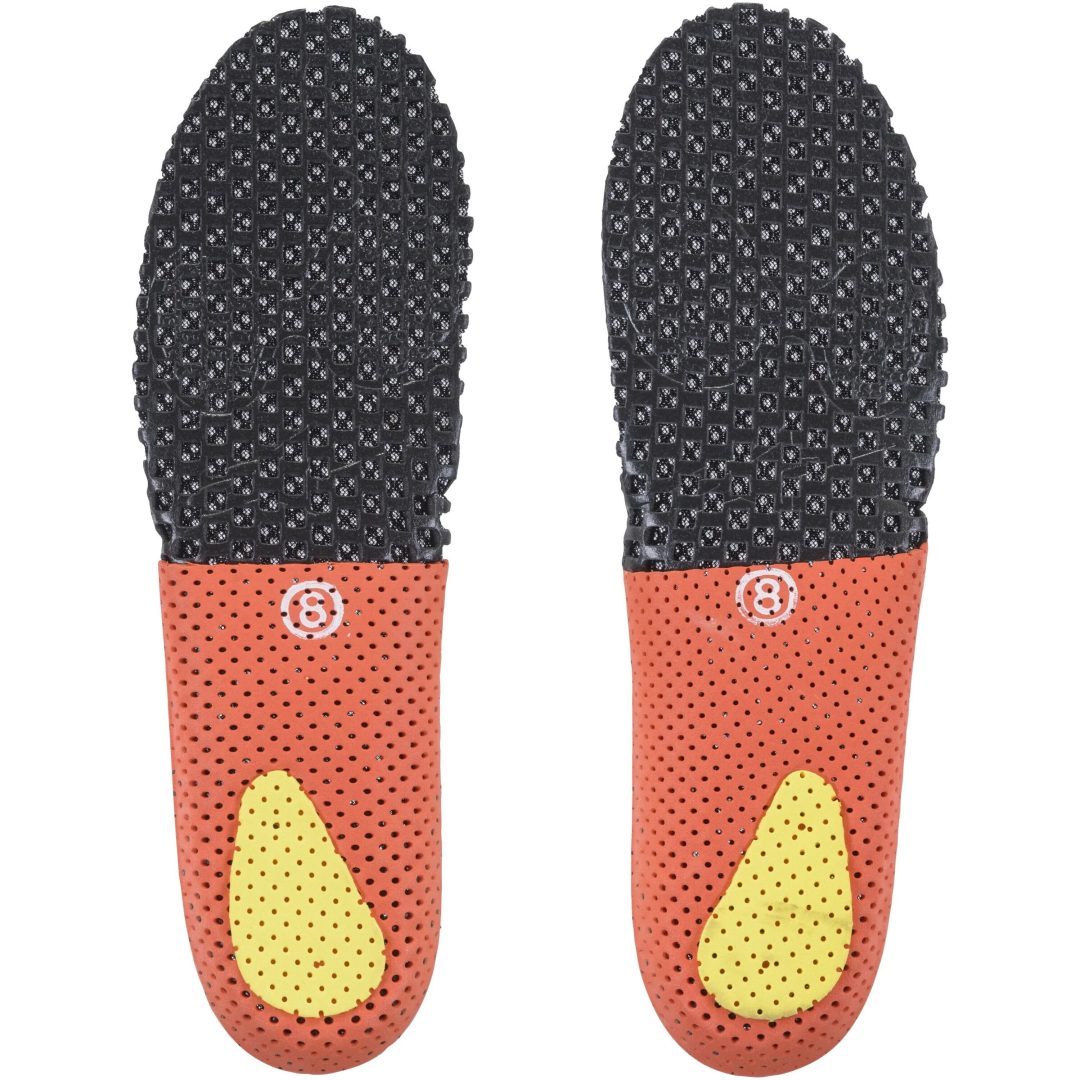 Fotbäddsinlägg Svart Orange Gul ALPINESTARS(MX) 40.5