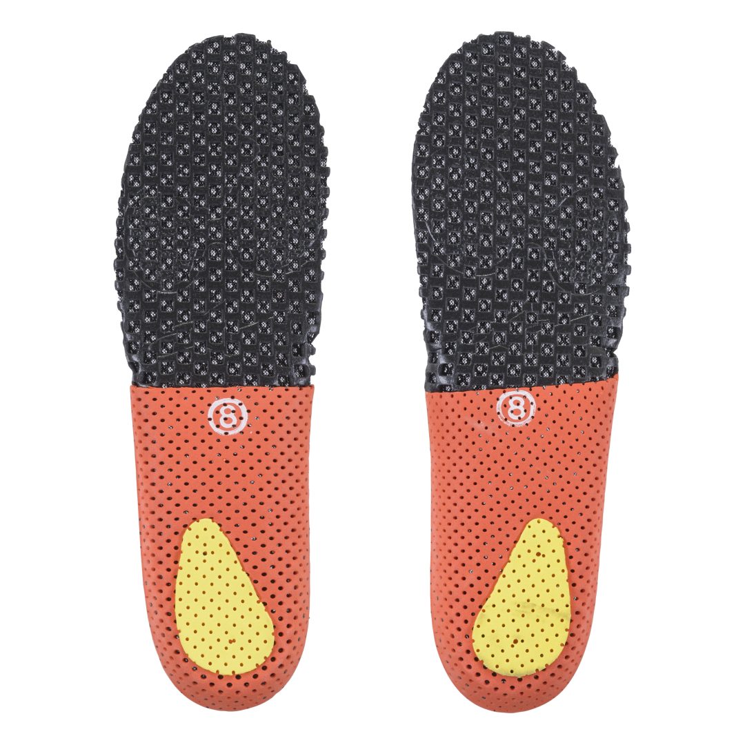 Fotbäddsinlägg Tech 10 Svart Orange Gul ALPINESTARS(MX) 49.5