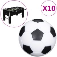 Fotbollar för fotbollsbord 10 st 32 mm ABS vidaXL
