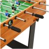 Fotbollsbord hopfällbart 121x61x80 cm ljusbrun vidaXL – miniatyr 6