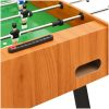 Fotbollsbord hopfällbart 121x61x80 cm ljusbrun vidaXL – miniatyr 7
