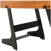 Fotbollsbord hopfällbart 121x61x80 cm ljusbrun vidaXL – miniatyr 10