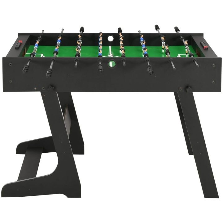 Fotbollsbord hopfällbart 121x61x80 cm svart vidaXL – bild 2