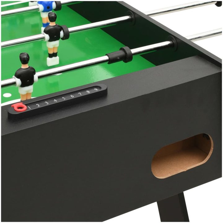 Fotbollsbord hopfällbart 121x61x80 cm svart vidaXL – bild 6