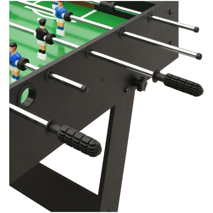 Fotbollsbord hopfällbart 121x61x80 cm svart vidaXL – bild 7