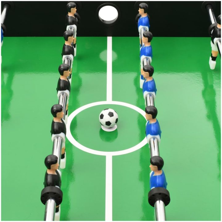 Fotbollsbord hopfällbart 121x61x80 cm svart vidaXL – bild 8