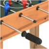 Fotbollsbord mini 69x37x62 cm lönn vidaXL – miniatyr 6