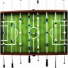 Fotbollsbord stål 60 kg 140x74,5x87,5 cm brun vidaXL – miniatyr 4