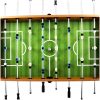 Fotbollsbord stål 60 kg 140x74,5x87,5 cm ljusbrun och svart vidaXL – miniatyr 4