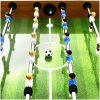 Fotbollsbord stål 60 kg 140x74,5x87,5 cm ljusbrun och svart vidaXL – miniatyr 5