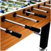 Fotbollsbord stål 60 kg 140x74,5x87,5 cm ljusbrun och svart vidaXL – miniatyr 8