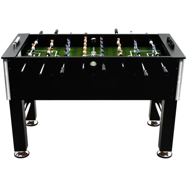 Fotbollsbord stål 60 kg 140x74,5x87,5 cm svart vidaXL – bild 2
