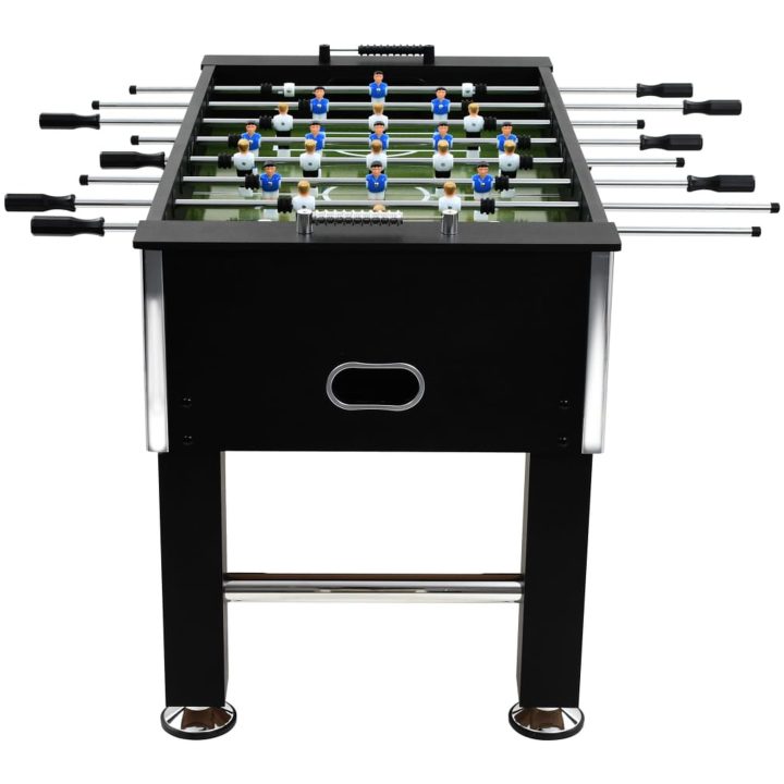 Fotbollsbord stål 60 kg 140x74,5x87,5 cm svart vidaXL – bild 3