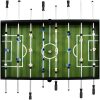 Fotbollsbord stål 60 kg 140x74,5x87,5 cm svart vidaXL – miniatyr 4