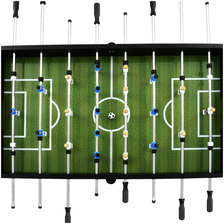 Fotbollsbord stål 60 kg 140x74,5x87,5 cm svart vidaXL – bild 4