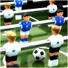 Fotbollsbord stål 60 kg 140x74,5x87,5 cm svart vidaXL – miniatyr 6