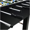 Fotbollsbord stål 60 kg 140x74,5x87,5 cm svart vidaXL – miniatyr 8