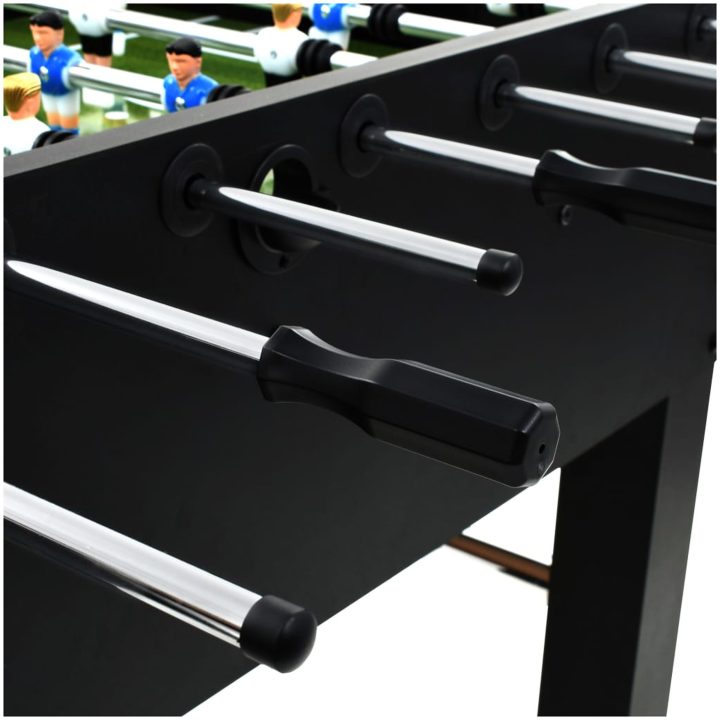 Fotbollsbord stål 60 kg 140x74,5x87,5 cm svart vidaXL – bild 8
