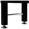 Fotbollsbord stål 60 kg 140x74,5x87,5 cm svart vidaXL – miniatyr 10
