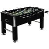 Fotbollsbord stål 60 kg 140x74,5x87,5 cm svart vidaXL – miniatyr 1