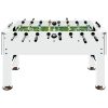 Fotbollsbord stål 60 kg 140x74,5x87,5 cm vit vidaXL – miniatyr 2
