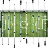 Fotbollsbord stål 60 kg 140x74,5x87,5 cm vit vidaXL – miniatyr 4