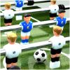 Fotbollsbord stål 60 kg 140x74,5x87,5 cm vit vidaXL – miniatyr 6
