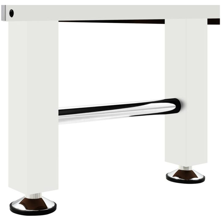 Fotbollsbord stål 60 kg 140x74,5x87,5 cm vit vidaXL – bild 10