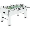 Fotbollsbord stål 60 kg 140x74,5x87,5 cm vit vidaXL – miniatyr 1