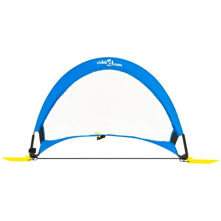 Fotbollsmål för barn 2 st med förvaringsväska vidaXL 75.5 x 46 x 48 cm – bild 3