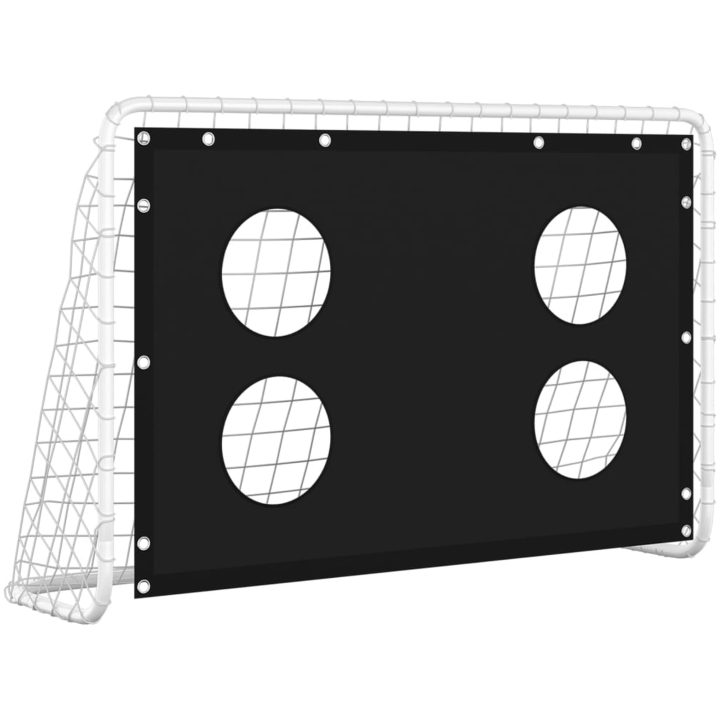 Fotbollsmål för träning stål 184x61x122 cm vidaXL – bild 2