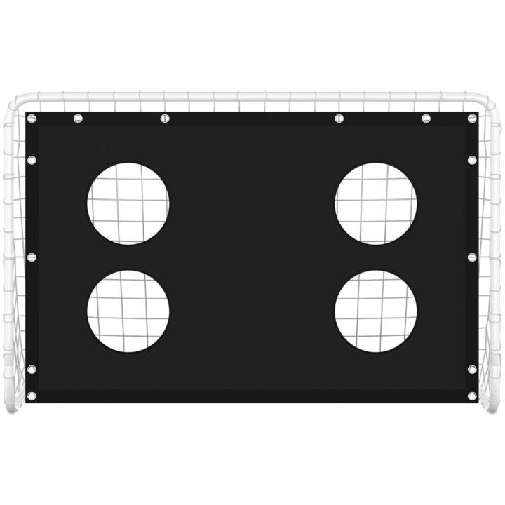 Fotbollsmål för träning stål 184x61x122 cm vidaXL – bild 3